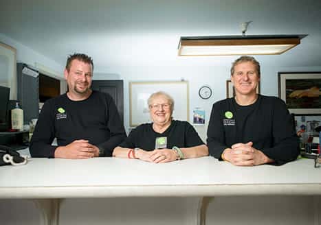 Staff in the office